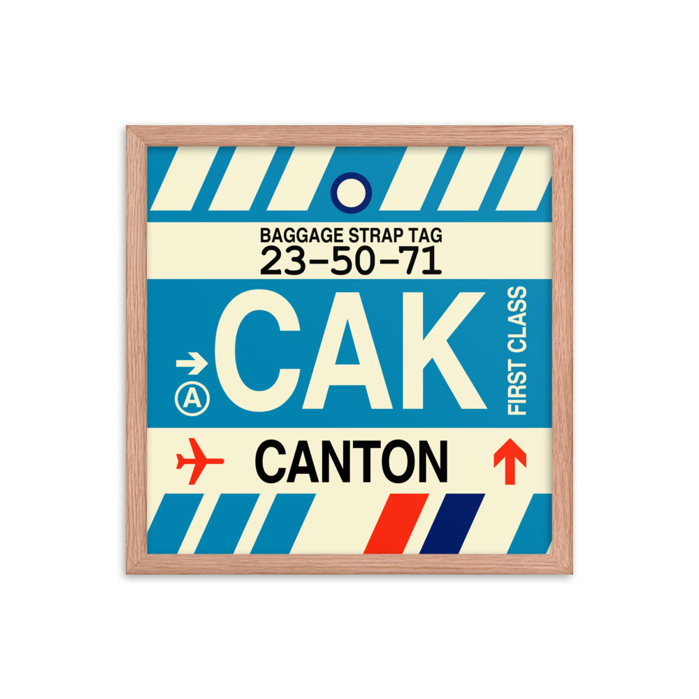 Travel-Themed Framed Print • CAK Canton • YHM Designs - Image 09