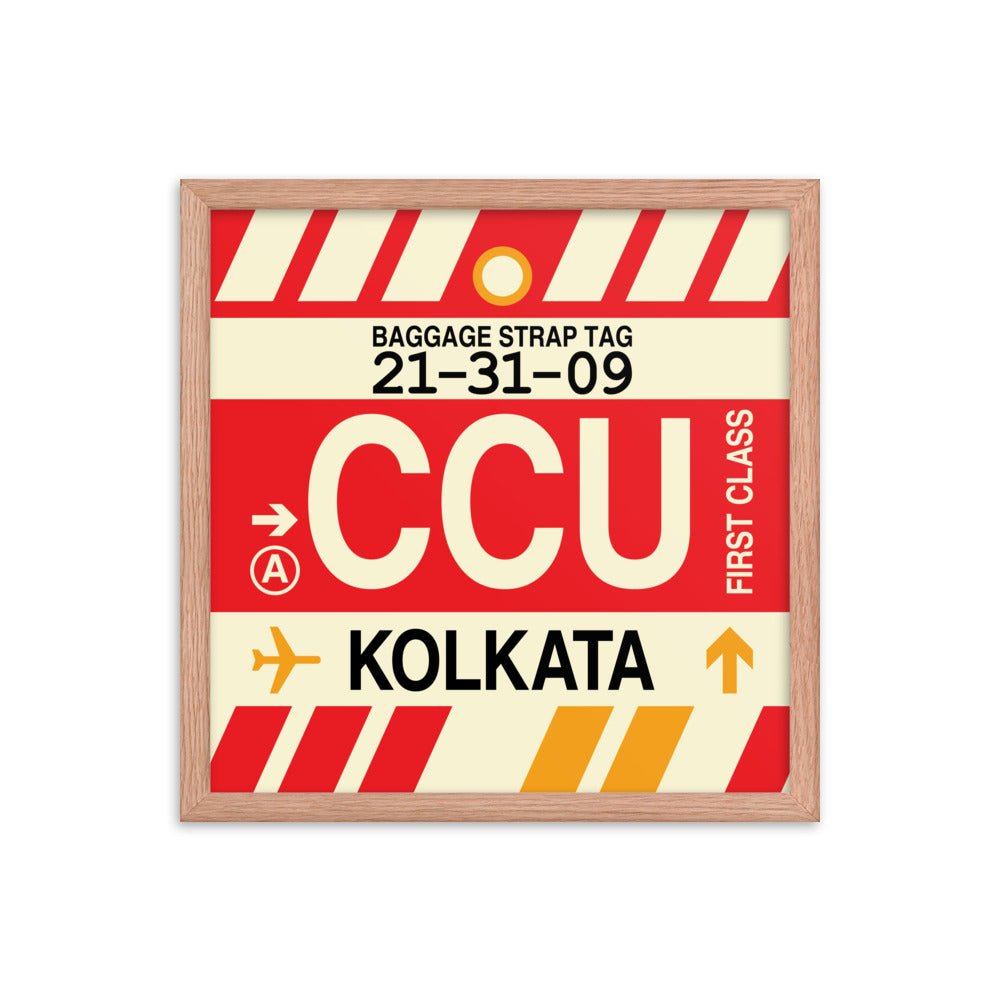 Travel-Themed Framed Print • CCU Kolkata • YHM Designs - Image 09