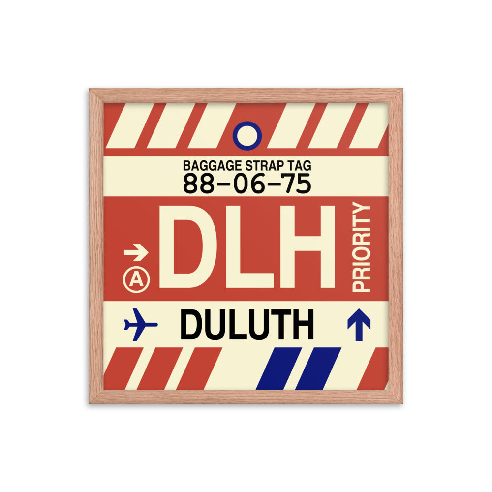 Travel-Themed Framed Print • DLH Duluth • YHM Designs - Image 09