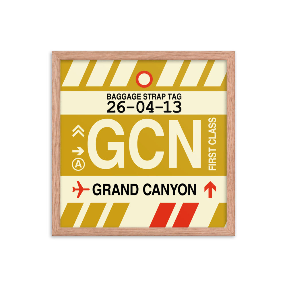Travel-Themed Framed Print • GCN Grand Canyon • YHM Designs - Image 09