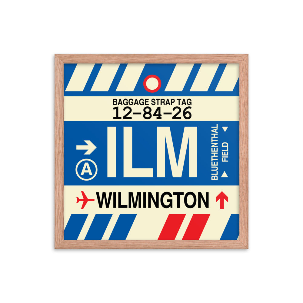 Travel-Themed Framed Print • ILM Wilmington • YHM Designs - Image 09