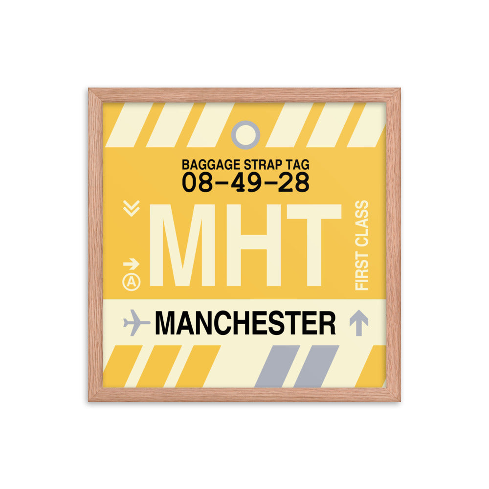 Travel-Themed Framed Print • MHT Manchester • YHM Designs - Image 09