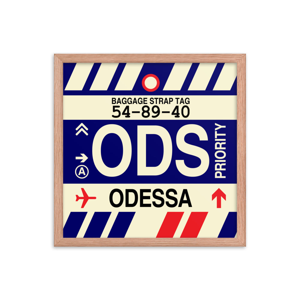 Travel-Themed Framed Print • ODS Odessa Souvenir • YHM Designs - Image 09