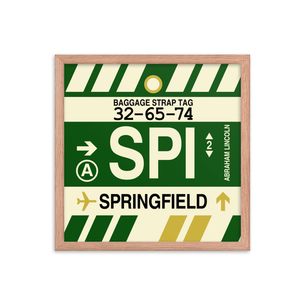 Travel-Themed Framed Print • SPI Springfield • YHM Designs - Image 09