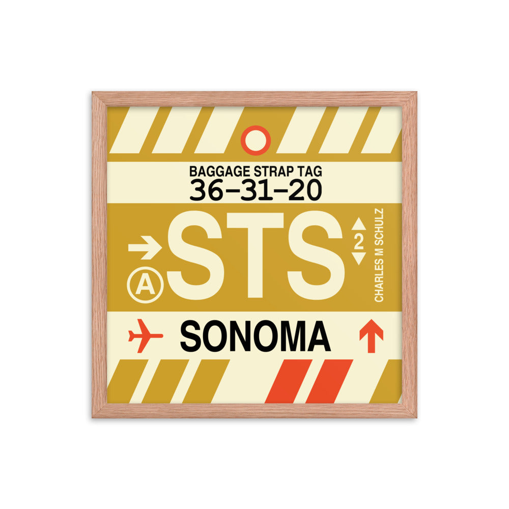 Travel-Themed Framed Print • STS Sonoma • YHM Designs - Image 09
