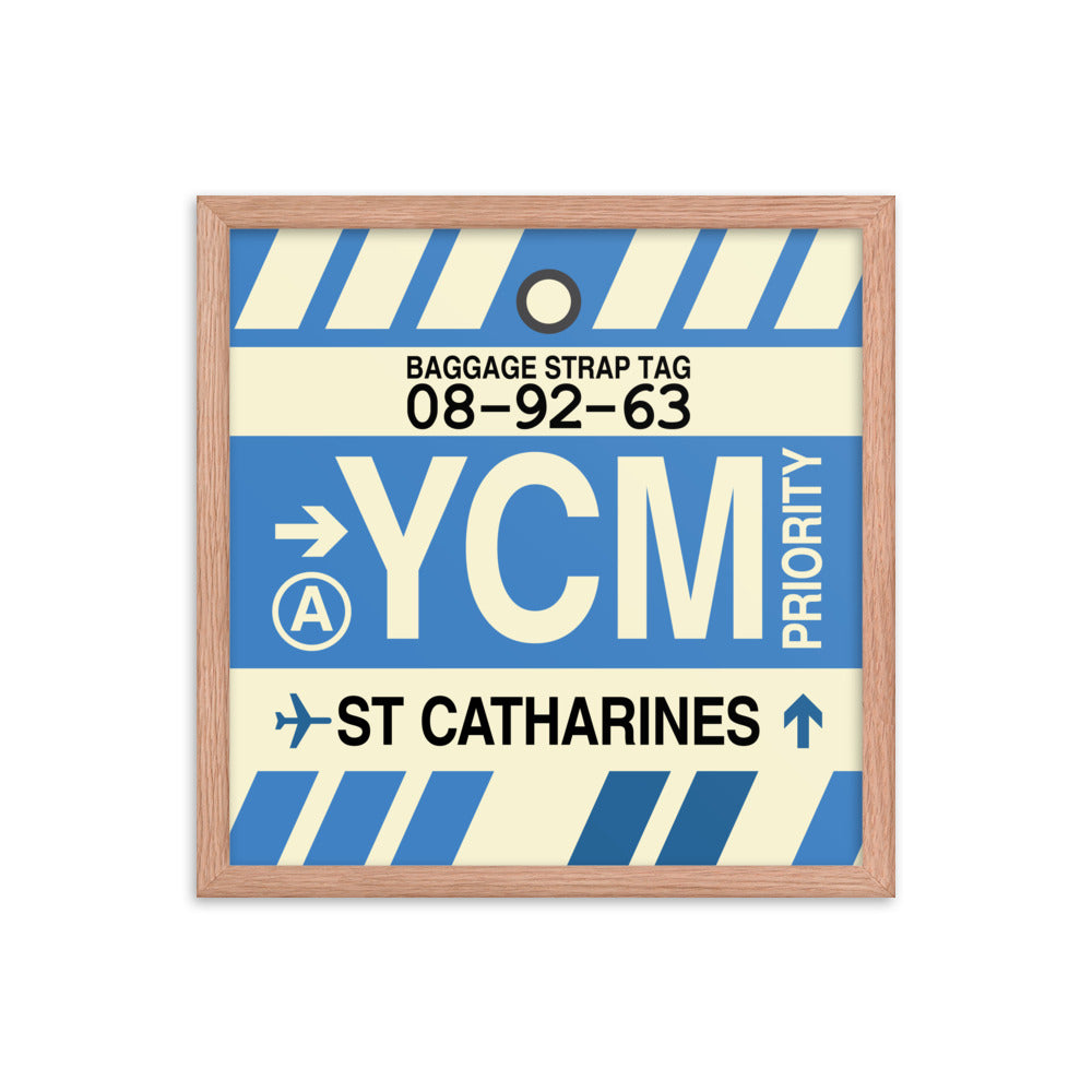 Travel-Themed Framed Print • YCM St. Catharines • YHM Designs - Image 09