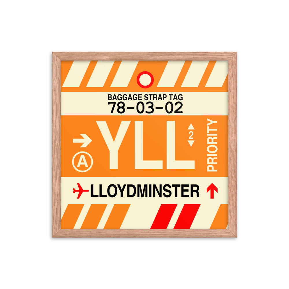 Travel-Themed Framed Print • YLL Lloydminster • YHM Designs - Image 09