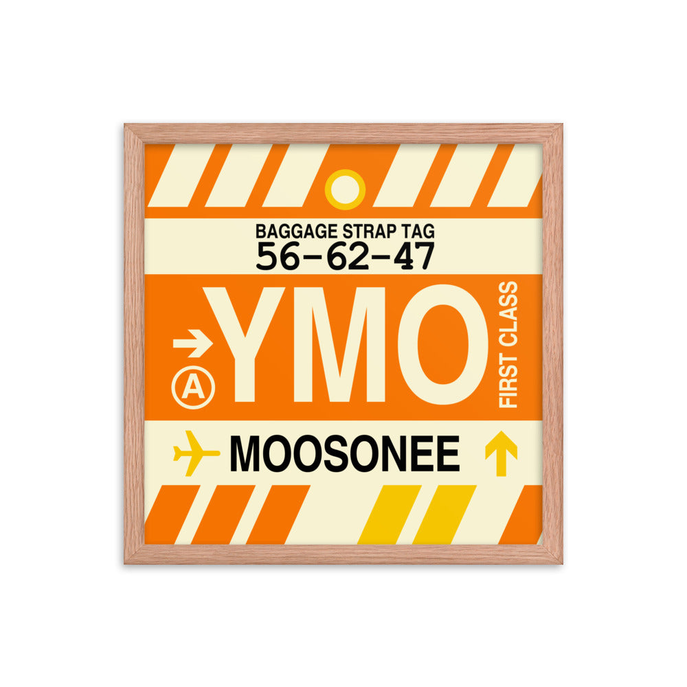 Travel-Themed Framed Print • YMO Moosonee • YHM Designs - Image 09