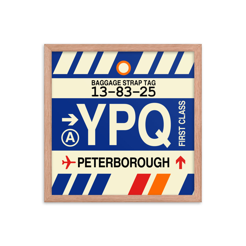 Travel-Themed Framed Print • YPQ Peterborough • YHM Designs - Image 09
