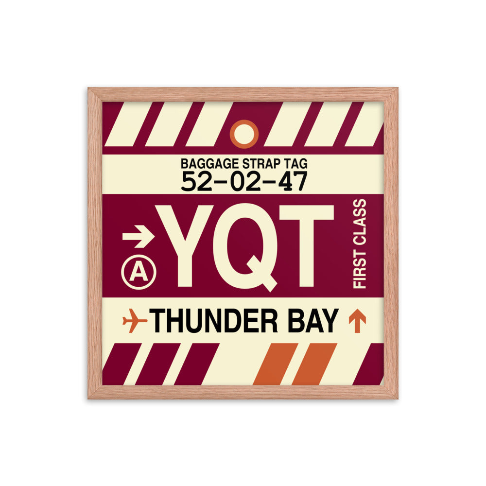 Travel-Themed Framed Print • YQT Thunder Bay • YHM Designs - Image 09