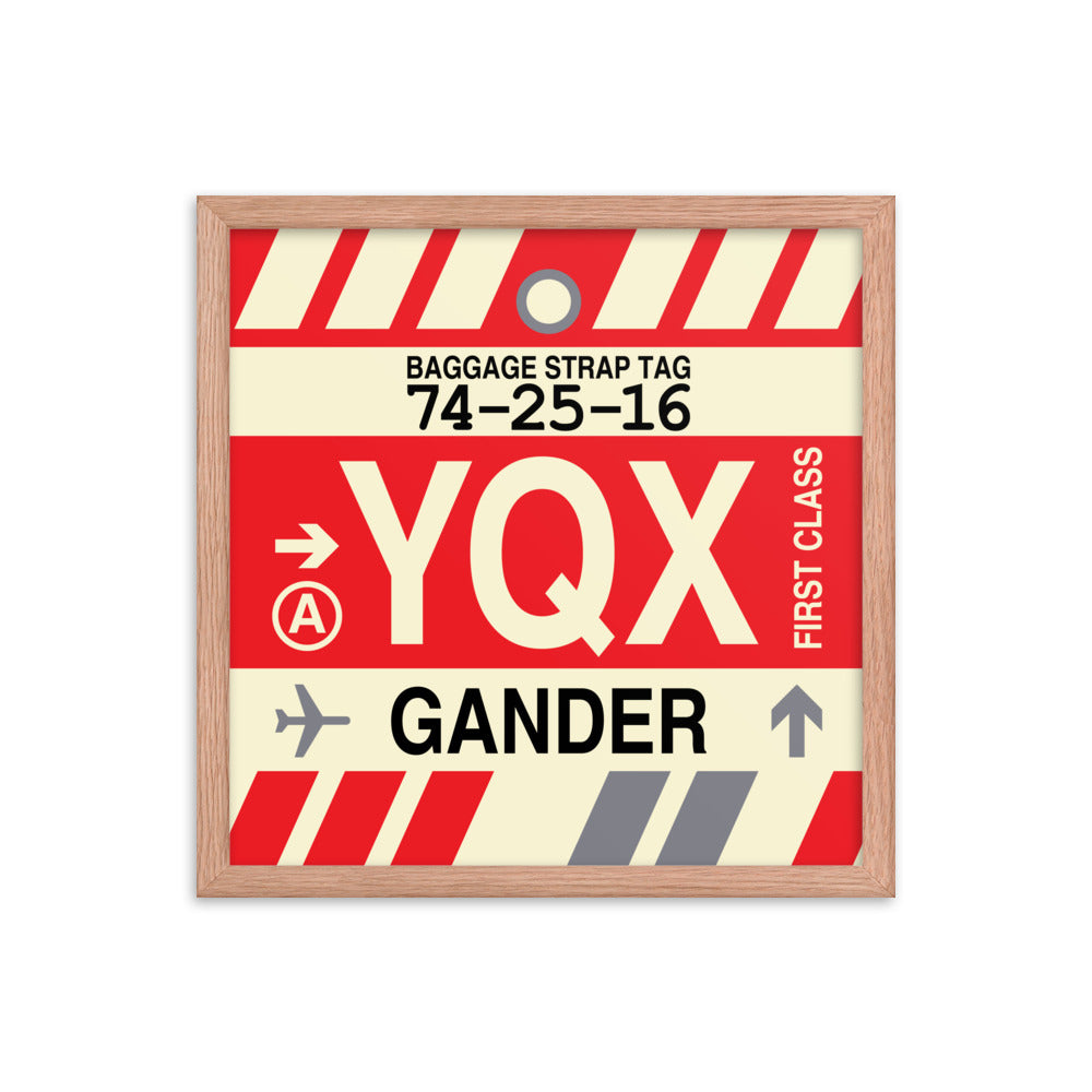 Travel-Themed Framed Print • YQX Gander • YHM Designs - Image 09