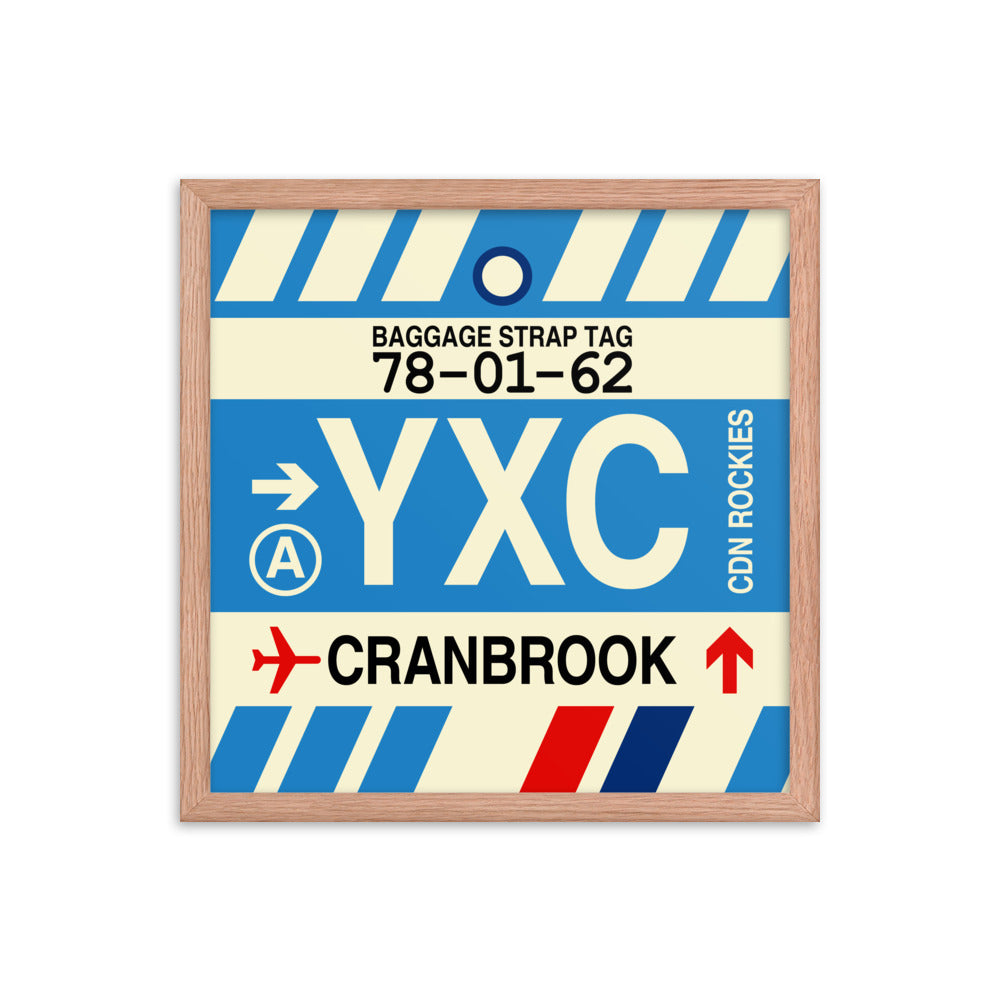 Travel-Themed Framed Print • YXC Cranbrook • YHM Designs - Image 09
