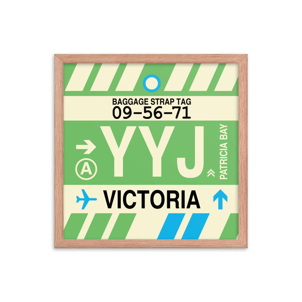 Travel-Themed Framed Print • YYJ Victoria • YHM Designs - Image 09