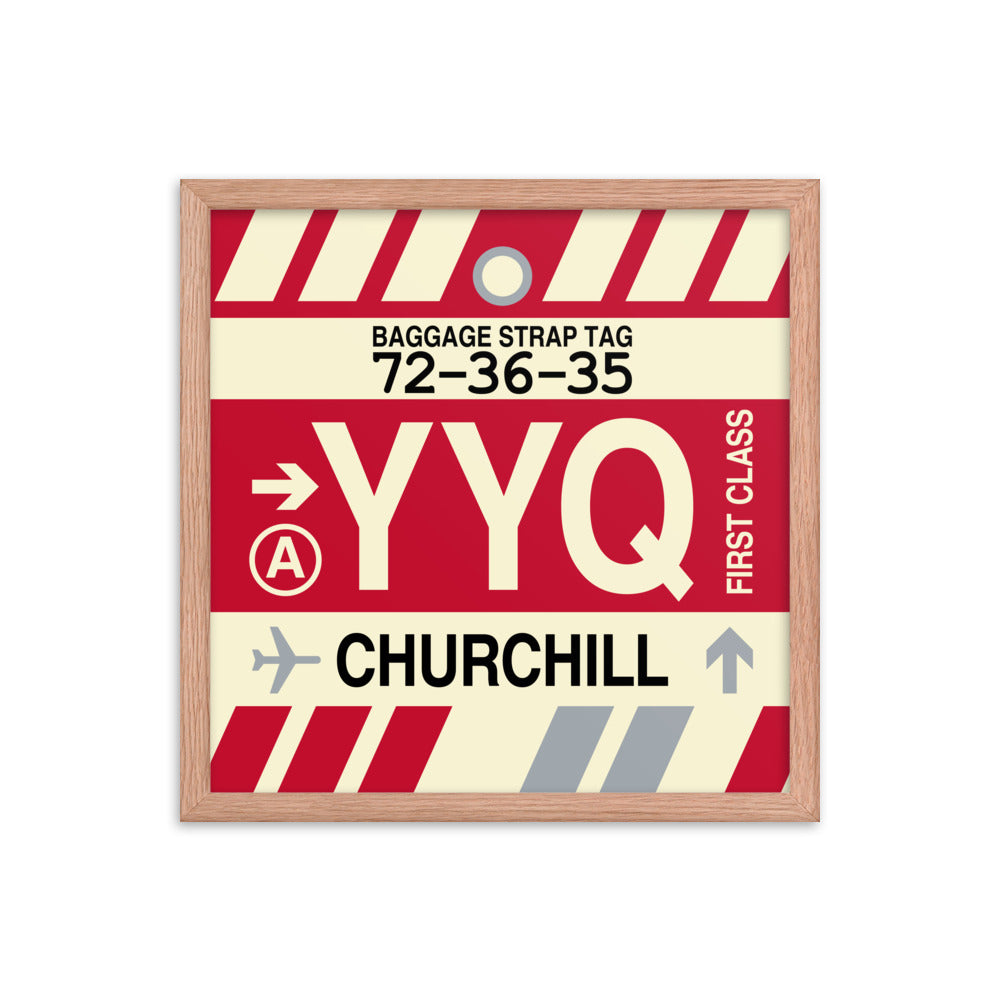 Travel-Themed Framed Print • YYQ Churchill • YHM Designs - Image 09