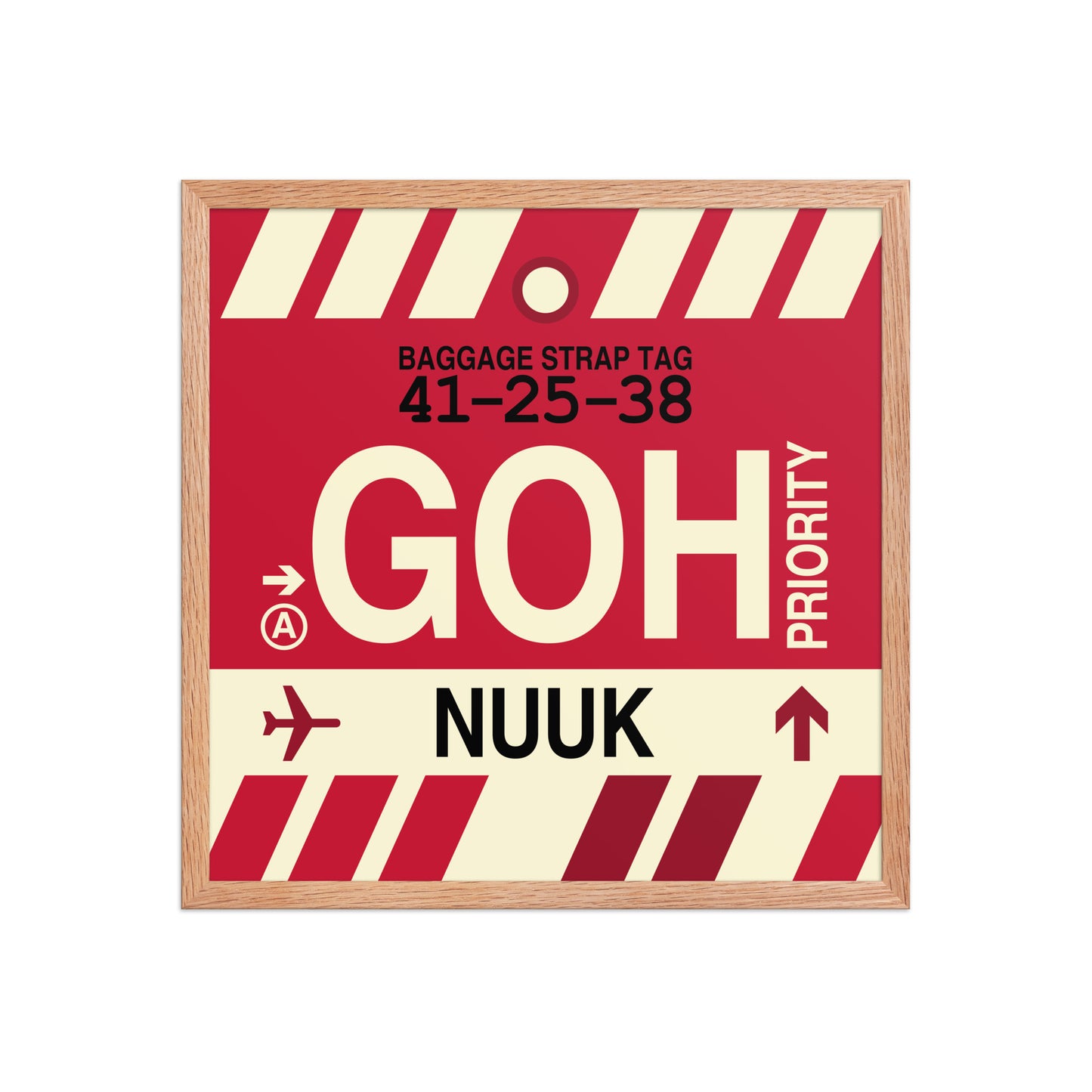 Travel-Themed Framed Print • GOH Nuuk Souvenir • YHM Designs - Image 10