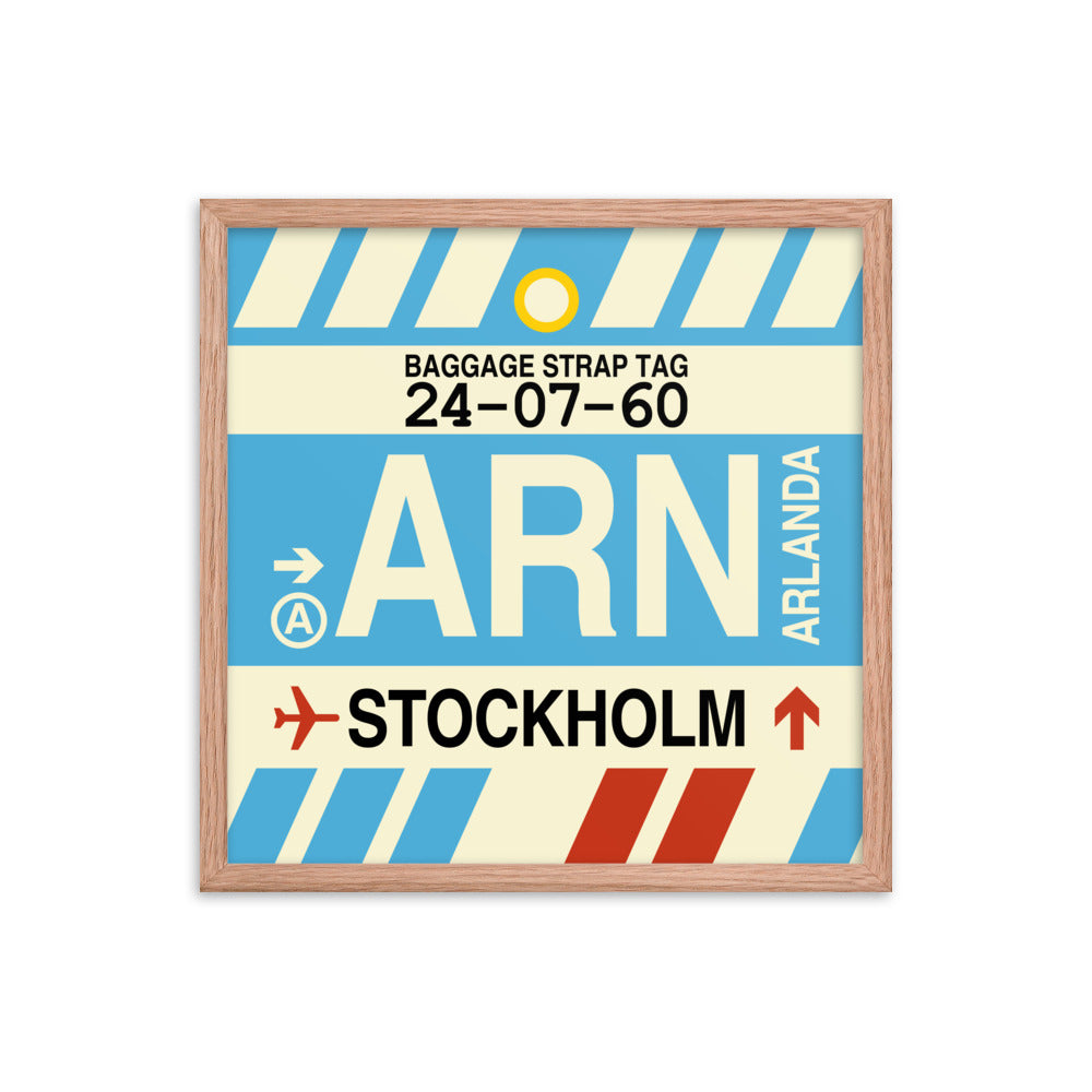Travel-Themed Framed Print • ARN Stockholm • YHM Designs - Image 10