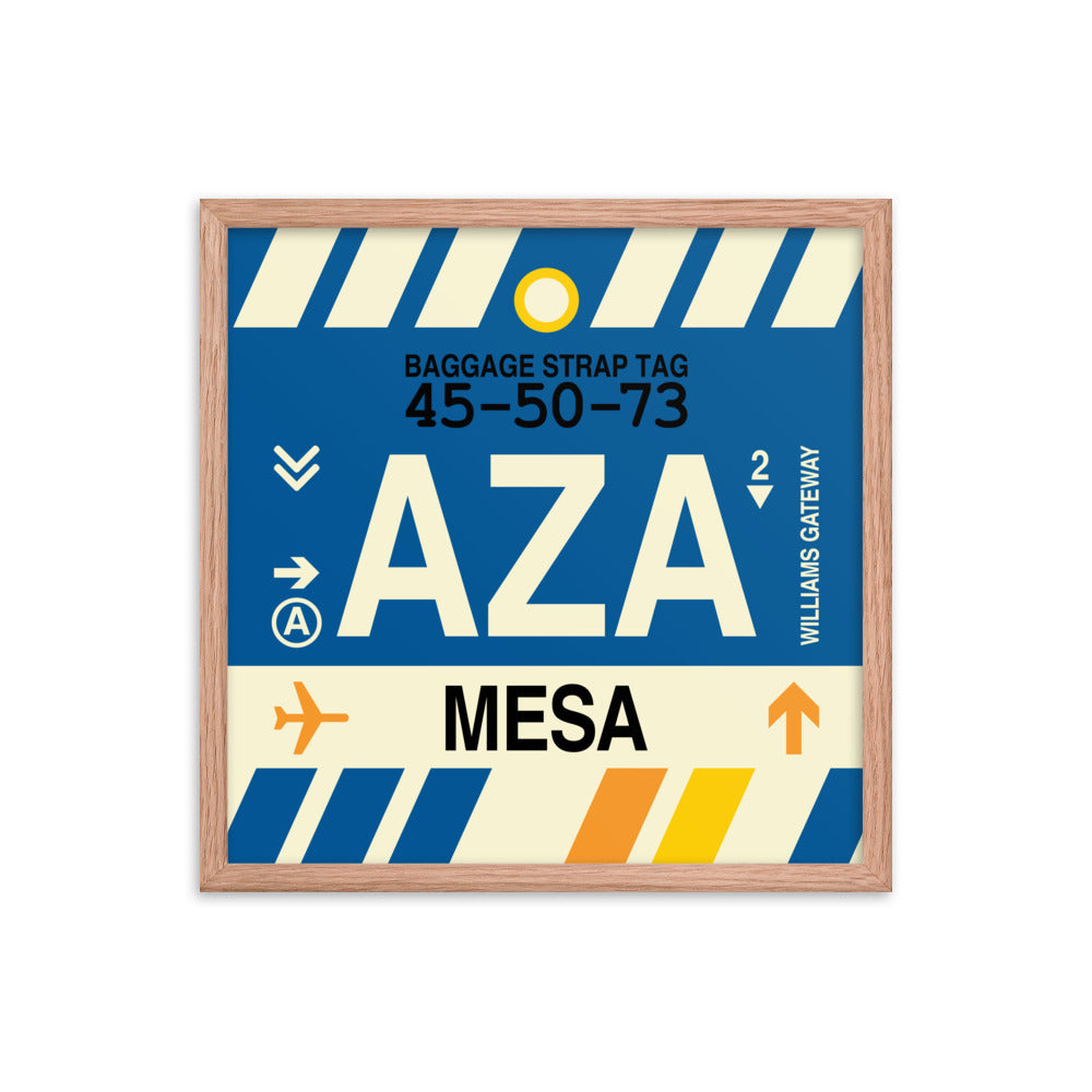 Travel-Themed Framed Print • AZA Mesa • YHM Designs - Image 10