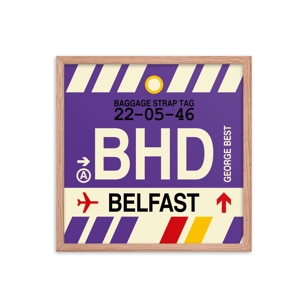 Travel-Themed Framed Print • BHD Belfast • YHM Designs - Image 10