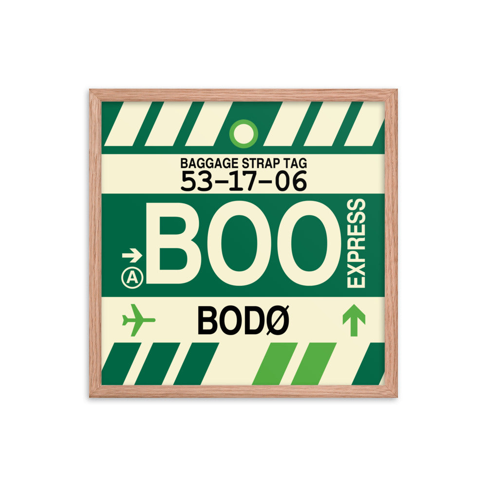 Travel-Themed Framed Print • BOO Bodo • YHM Designs - Image 10