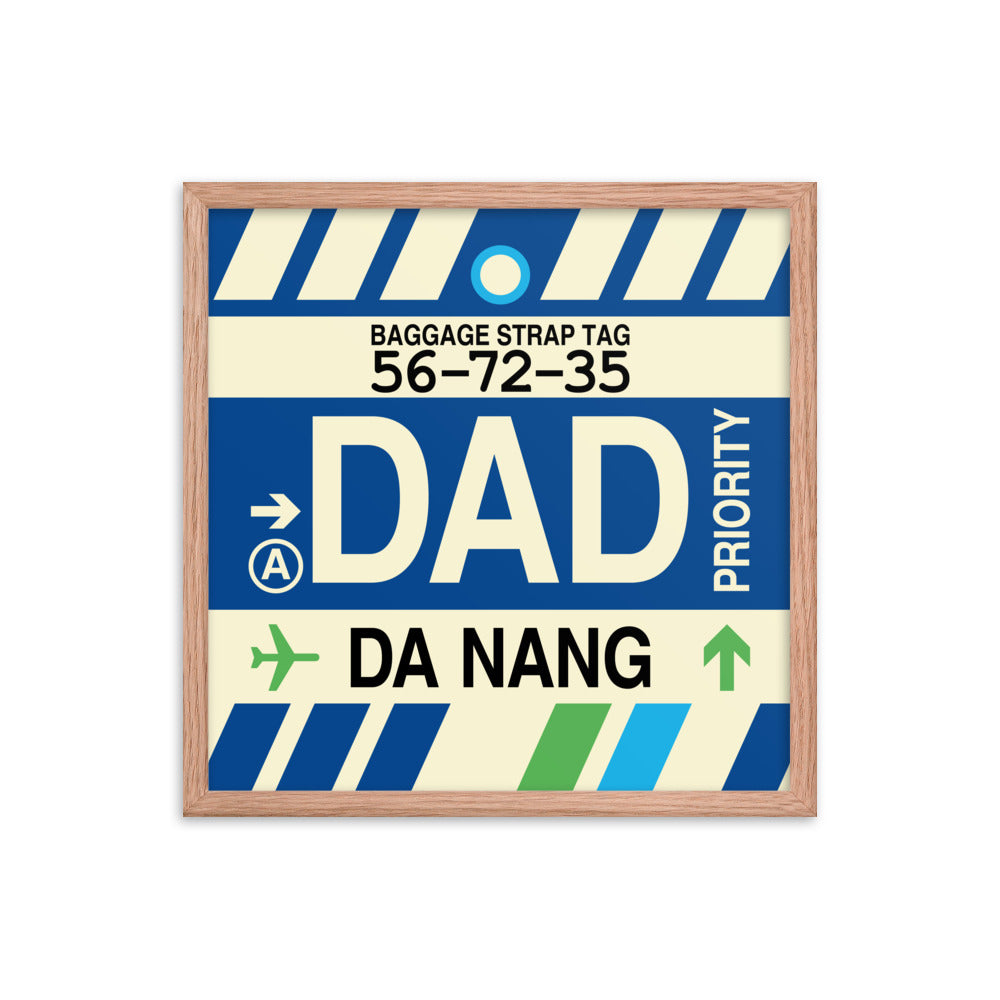 Travel-Themed Framed Print • DAD Da Nang • YHM Designs - Image 10