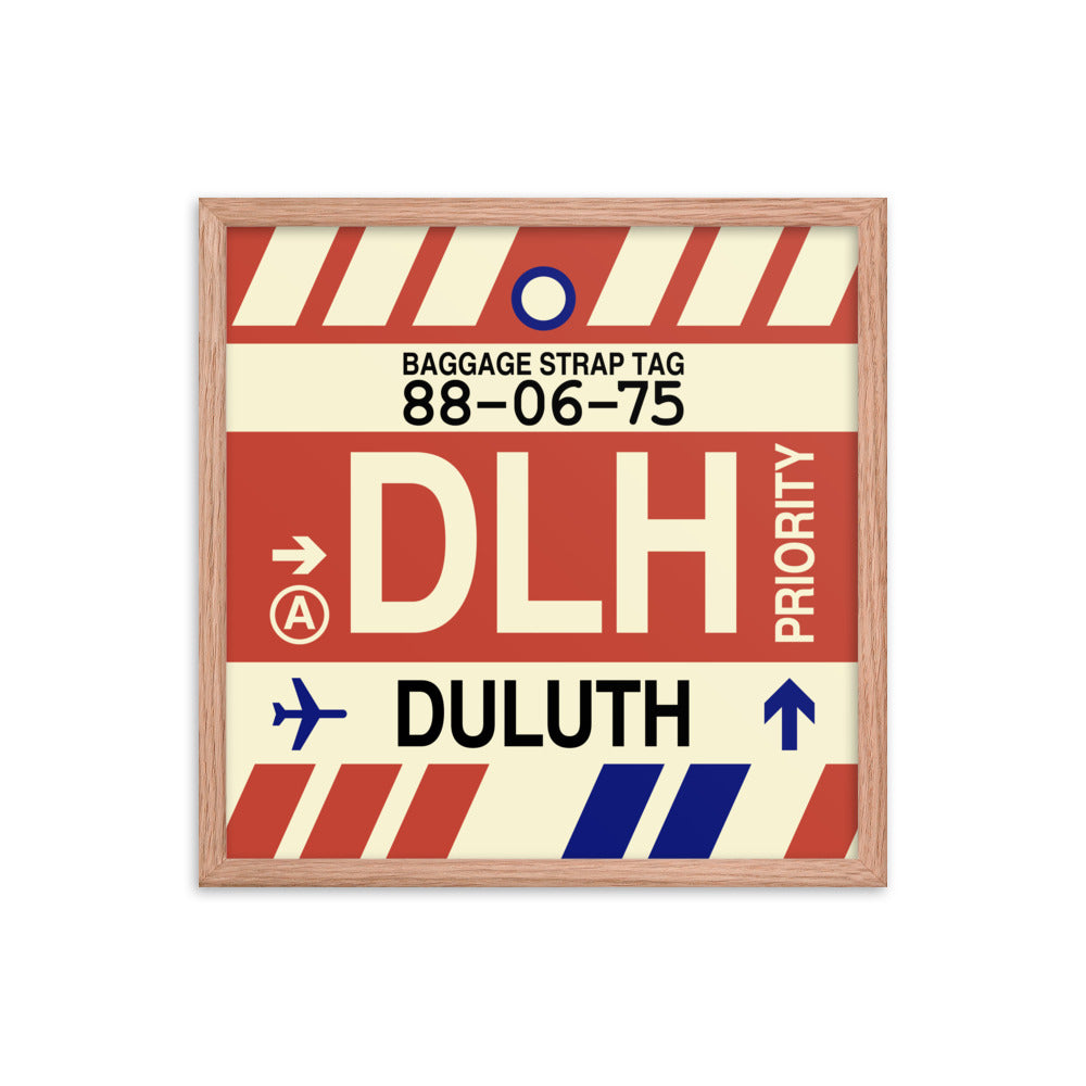 Travel-Themed Framed Print • DLH Duluth • YHM Designs - Image 10