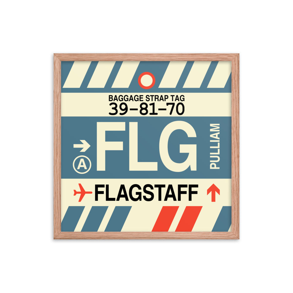 Travel-Themed Framed Print • FLG Flagstaff • YHM Designs - Image 10