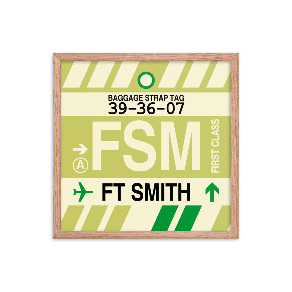 Travel-Themed Framed Print • FSM Fort Smith • YHM Designs - Image 10