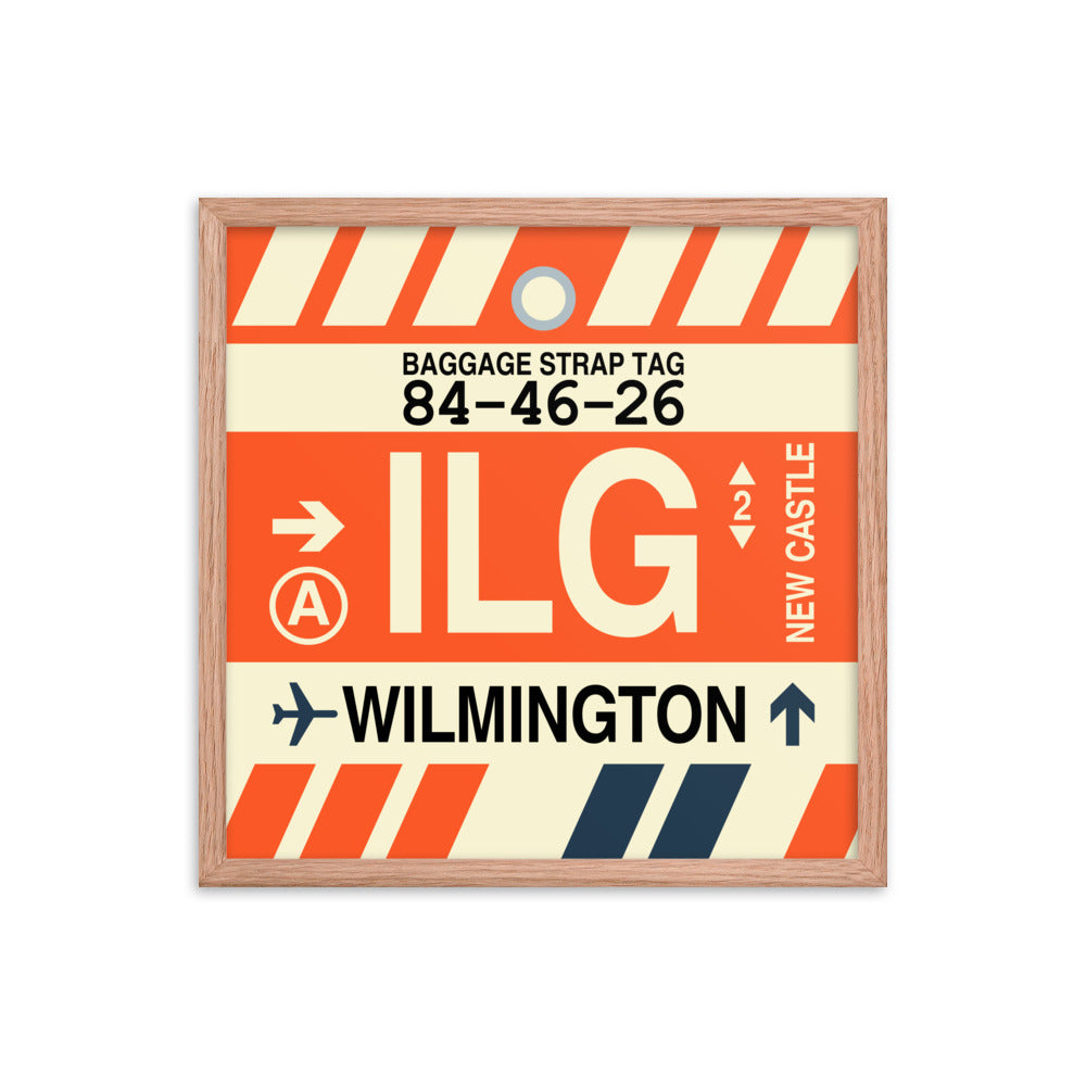 Travel-Themed Framed Print • ILG Wilmington Souvenir • YHM Designs - Image 10