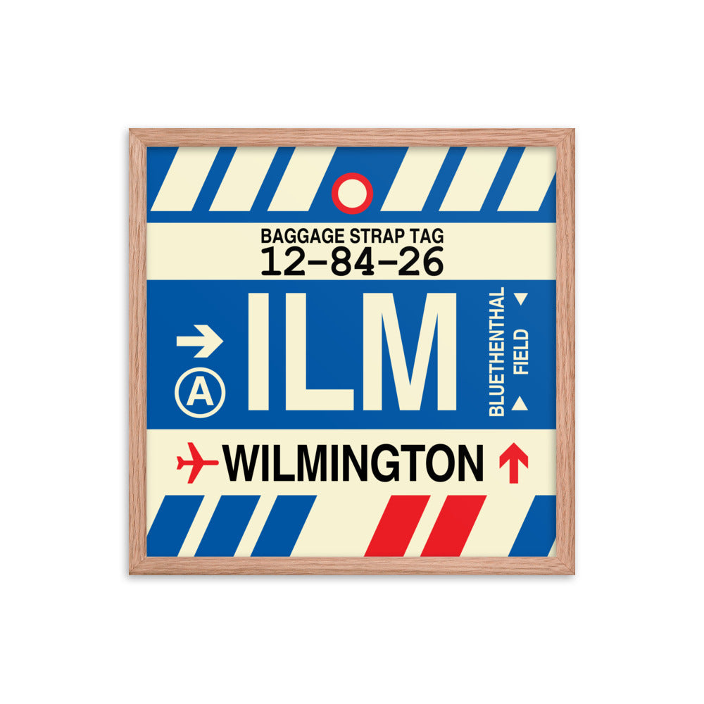 Travel-Themed Framed Print • ILM Wilmington • YHM Designs - Image 10