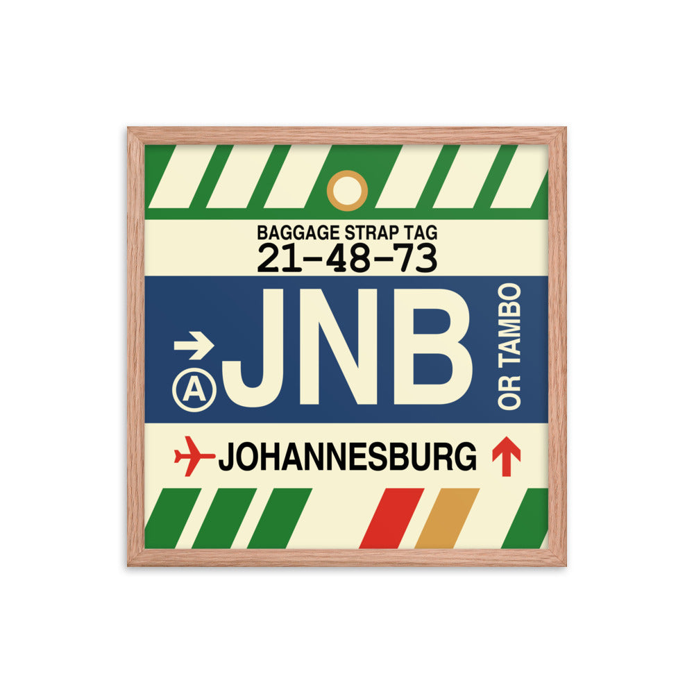 Travel-Themed Framed Print • JNB Johannesburg • YHM Designs - Image 10