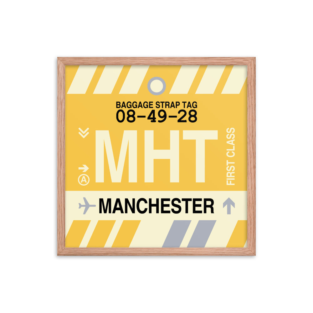 Travel-Themed Framed Print • MHT Manchester • YHM Designs - Image 10