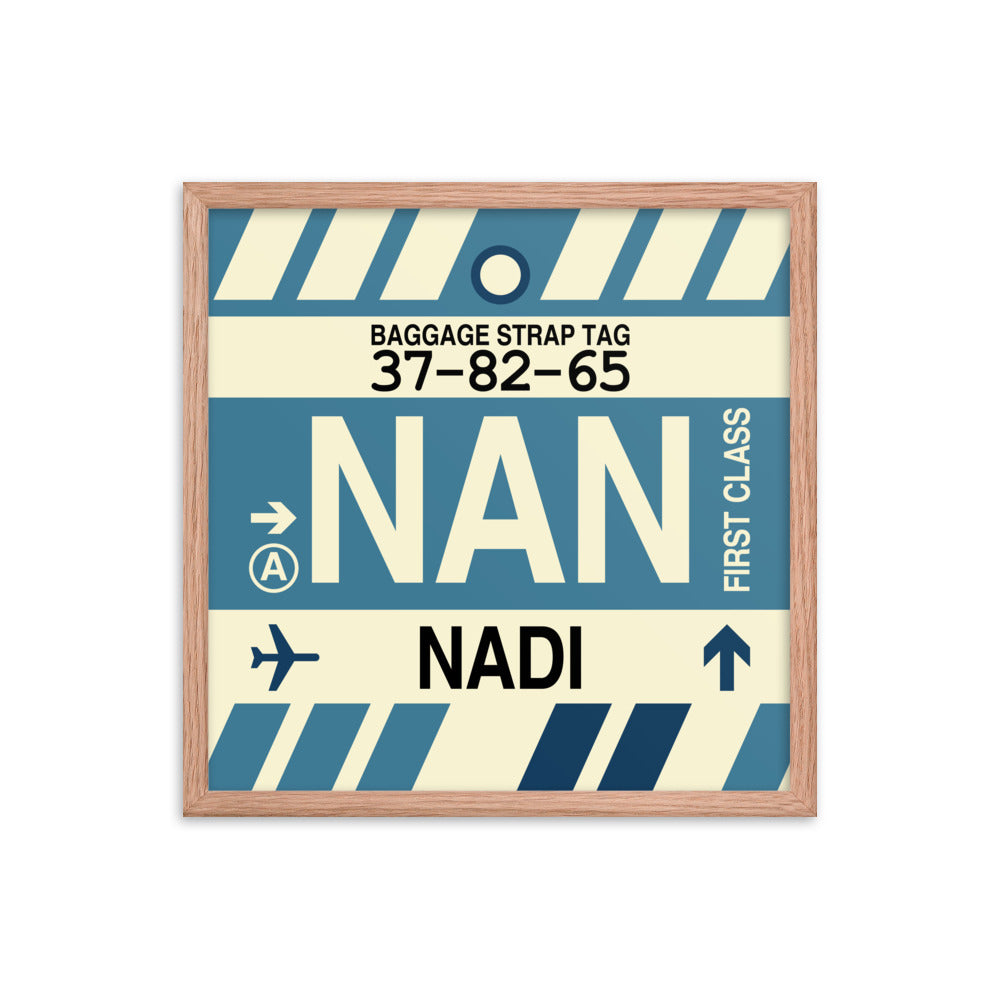 Travel-Themed Framed Print • NAN Nadi Souvenir • YHM Designs - Image 10
