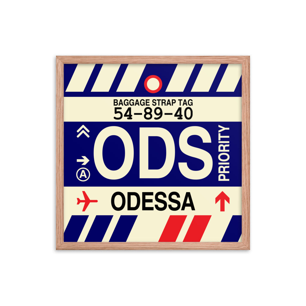 Travel-Themed Framed Print • ODS Odessa Souvenir • YHM Designs - Image 10