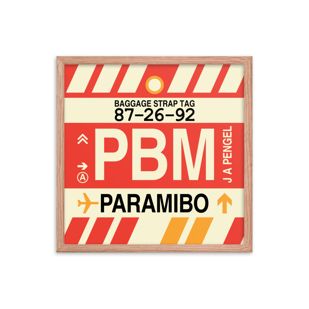 Travel-Themed Framed Print • PBM Paramibo Souvenir • YHM Designs - Image 10