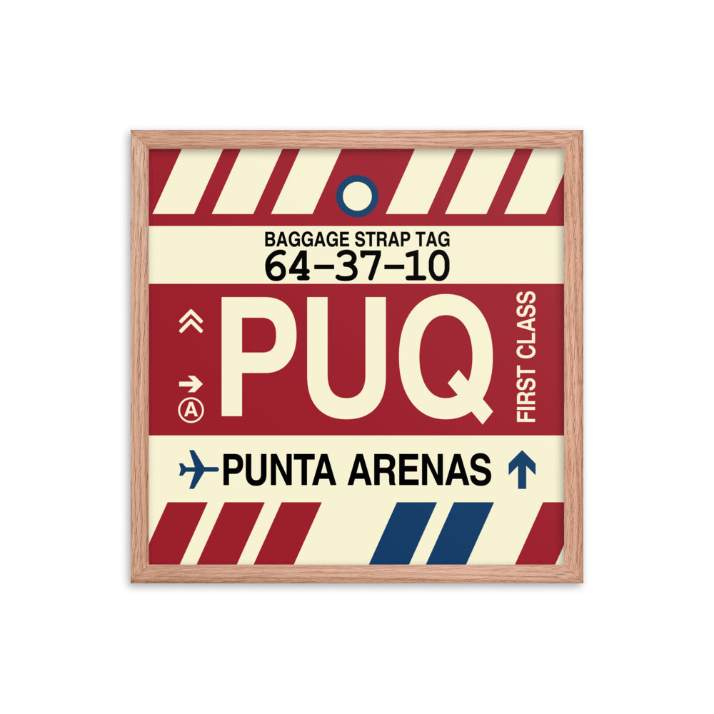 Travel-Themed Framed Print • PUQ Punta Arenas Souvenir • YHM Designs - Image 10