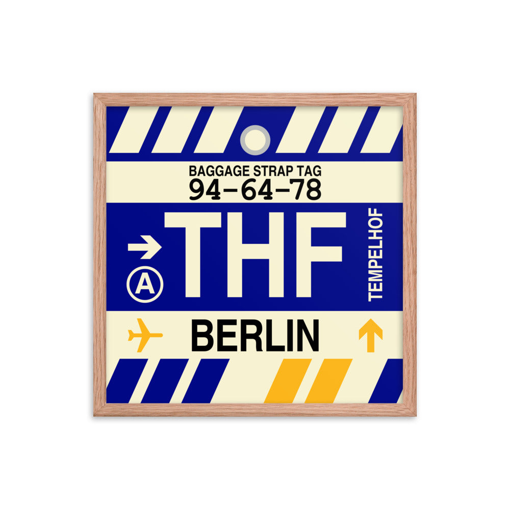 Travel-Themed Framed Print • THF Berlin • YHM Designs - Image 10