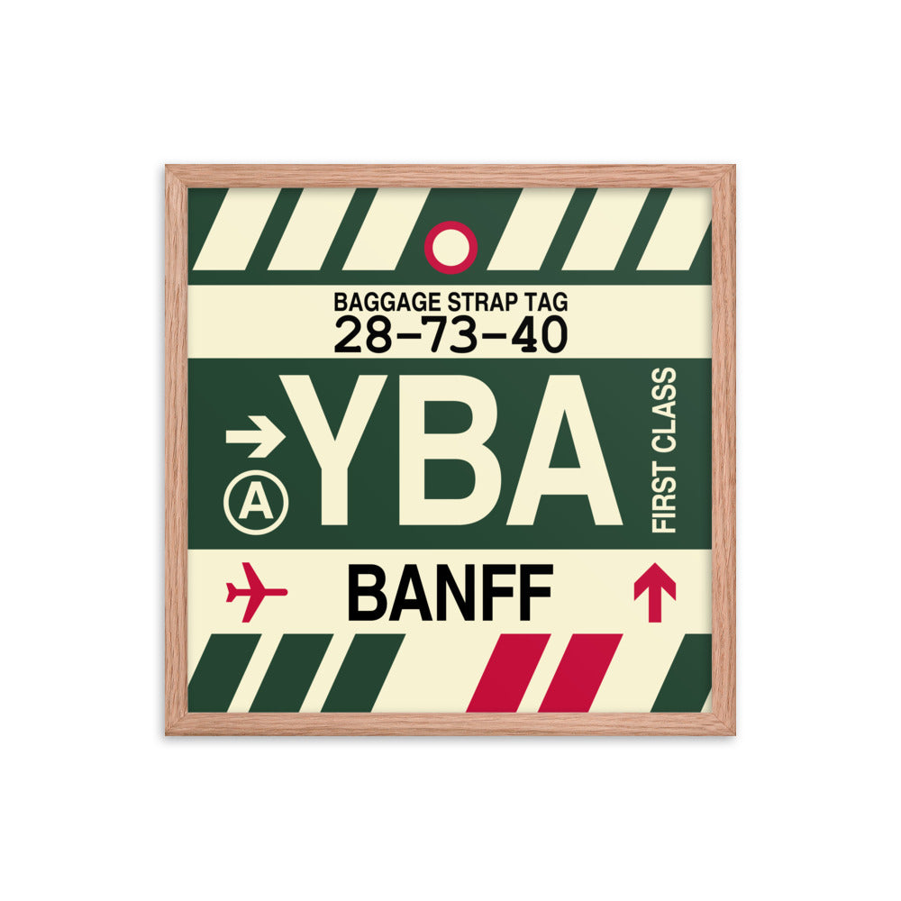 Travel-Themed Framed Print • YBA Banff • YHM Designs - Image 10