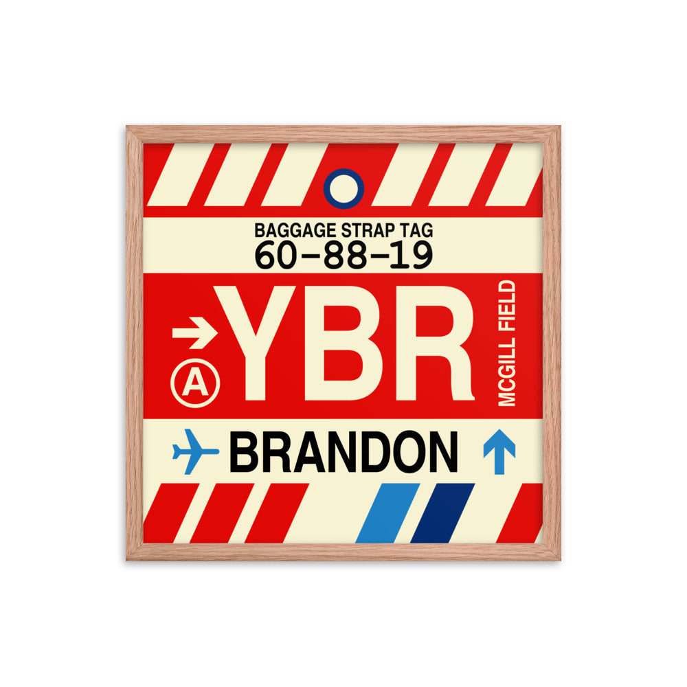 Travel-Themed Framed Print • YBR Brandon • YHM Designs - Image 10