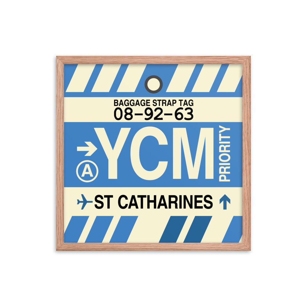 Travel-Themed Framed Print • YCM St. Catharines • YHM Designs - Image 10