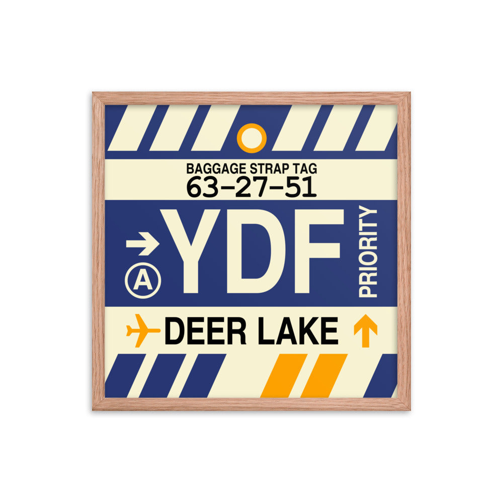 Travel-Themed Framed Print • YDF Deer Lake • YHM Designs - Image 10