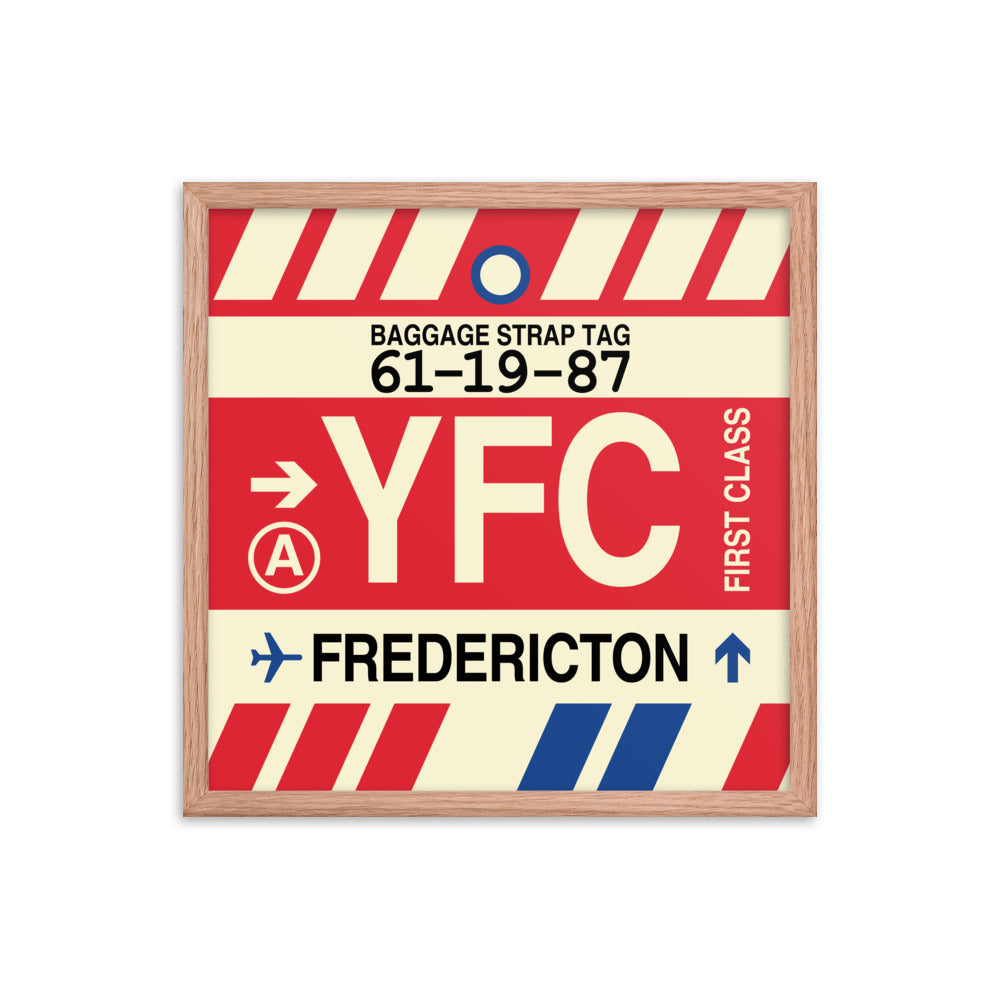 Travel-Themed Framed Print • YFC Fredericton • YHM Designs - Image 10