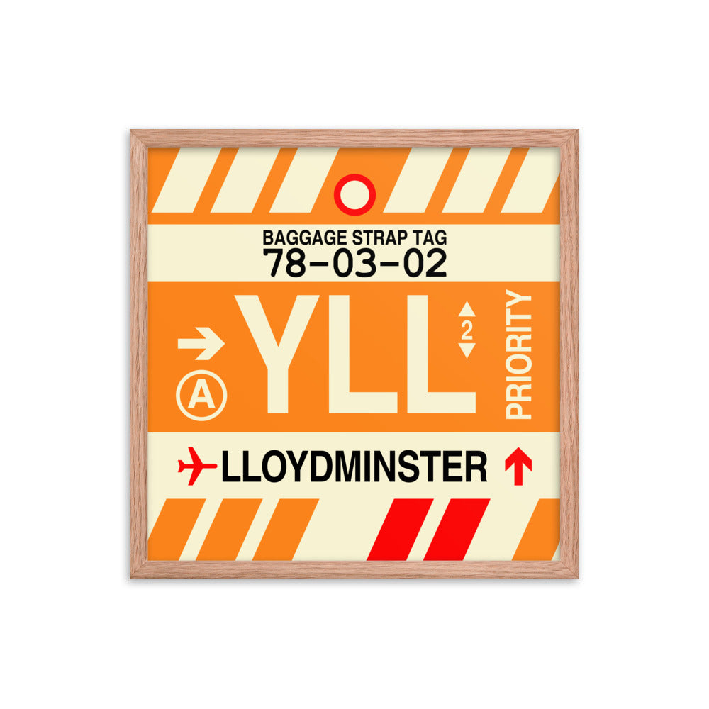 Travel-Themed Framed Print • YLL Lloydminster • YHM Designs - Image 10