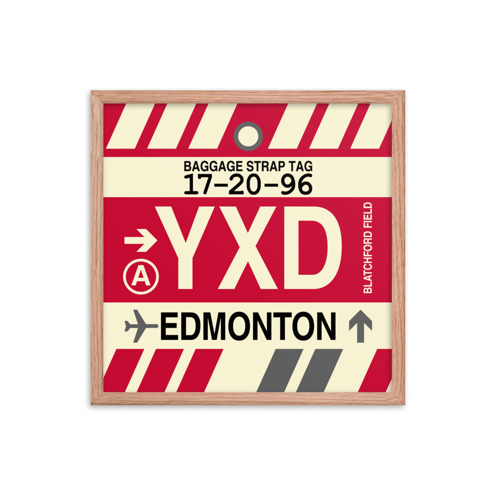 Travel-Themed Framed Print • YXD Edmonton • YHM Designs - Image 10
