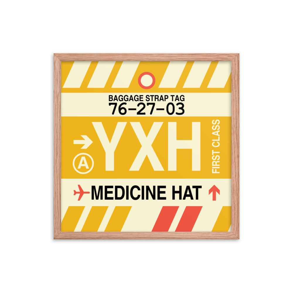 Travel-Themed Framed Print • YXH Medicine Hat • YHM Designs - Image 10