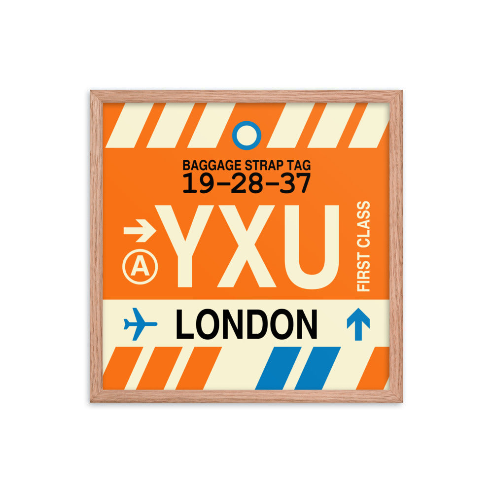 Travel-Themed Framed Print • YXU London • YHM Designs - Image 10