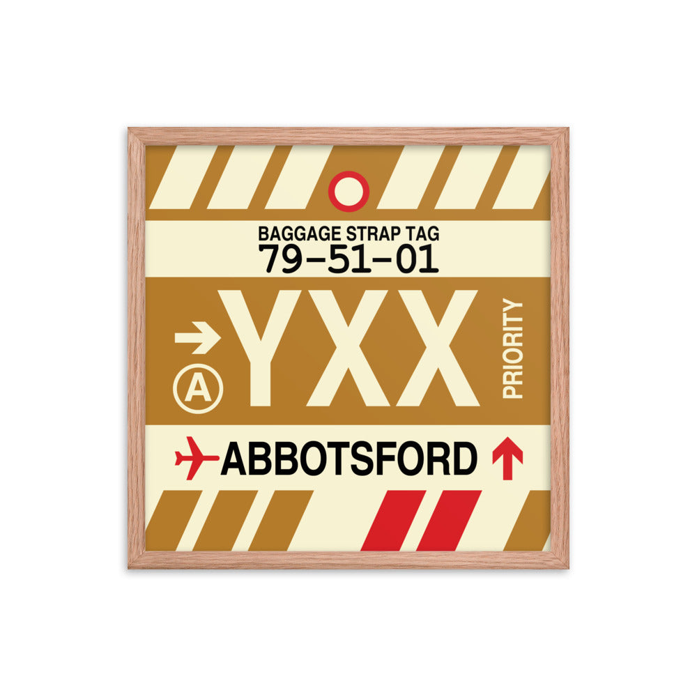 Travel-Themed Framed Print • YXX Abbotsford • YHM Designs - Image 10