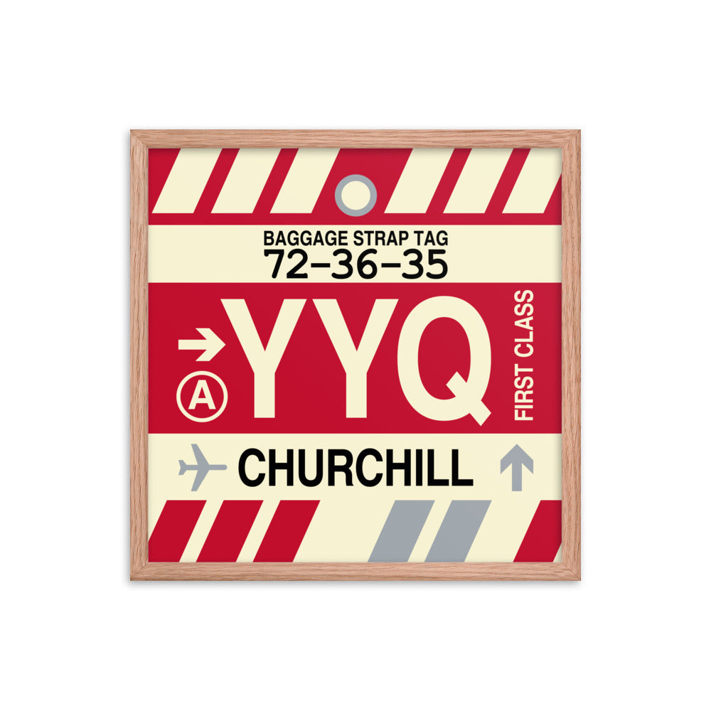 Travel-Themed Framed Print • YYQ Churchill • YHM Designs - Image 10