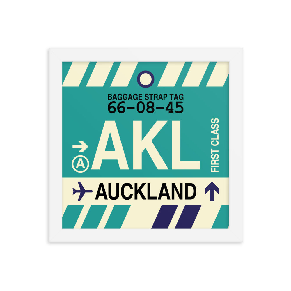 Travel-Themed Framed Print • AKL Auckland • YHM Designs - Image 11