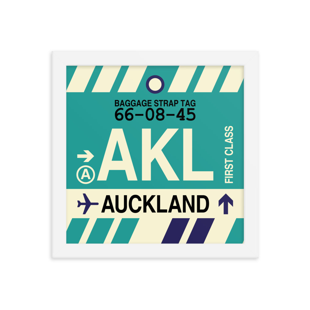 Travel-Themed Framed Print • AKL Auckland Souvenir • YHM Designs - Image 11
