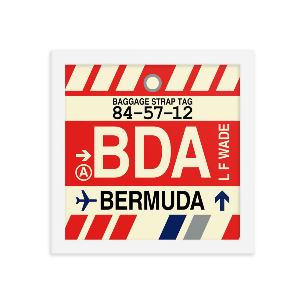 Travel-Themed Framed Print • BDA Bermuda • YHM Designs - Image 11